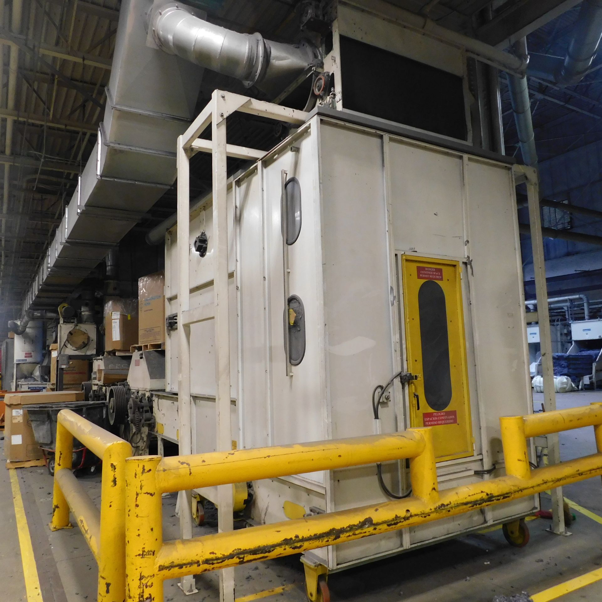 Dell'Orco & Villani Carpet Tearing Line, with Model CB/3000 X 1.4 Hopper Feeder, s/n CB/2487, New - Image 9 of 13