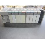 Allen-Bradley SLC500 10-Slot Rack Model 1746-A10/Power Supply Model 1742-P2