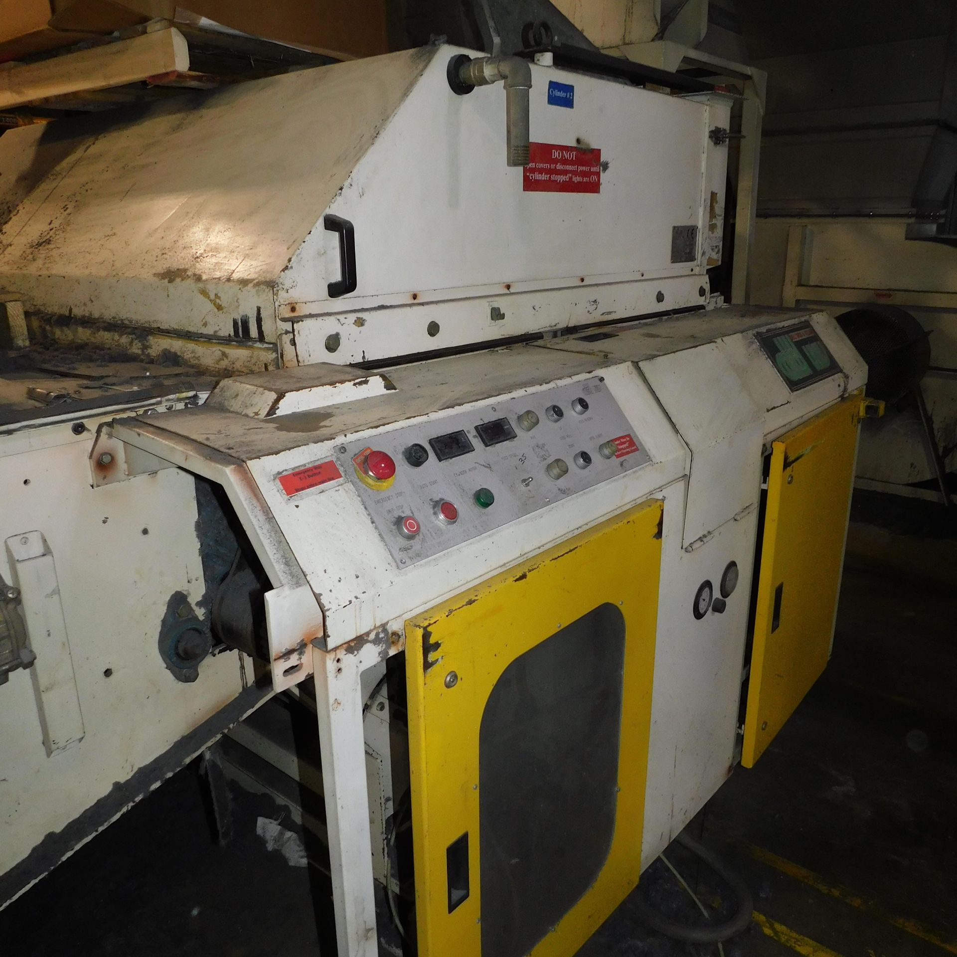Dell'Orco & Villani Carpet Tearing Line, with Model CB/3000 X 1.4 Hopper Feeder, s/n CB/2487, New - Image 6 of 13