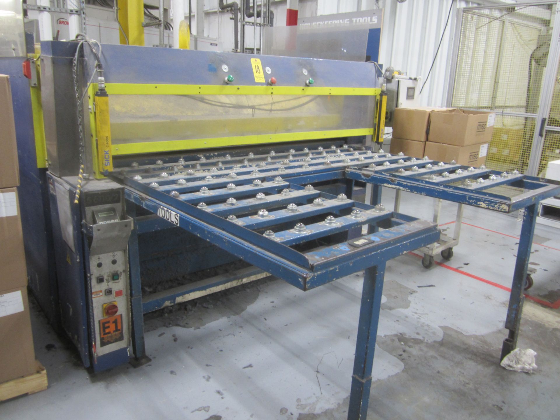 ATOM Model S6110/2 Full Beam Cutting Press, 100 Ton Cutting Power, 78.74" X 51.96" Cutting - Image 2 of 11