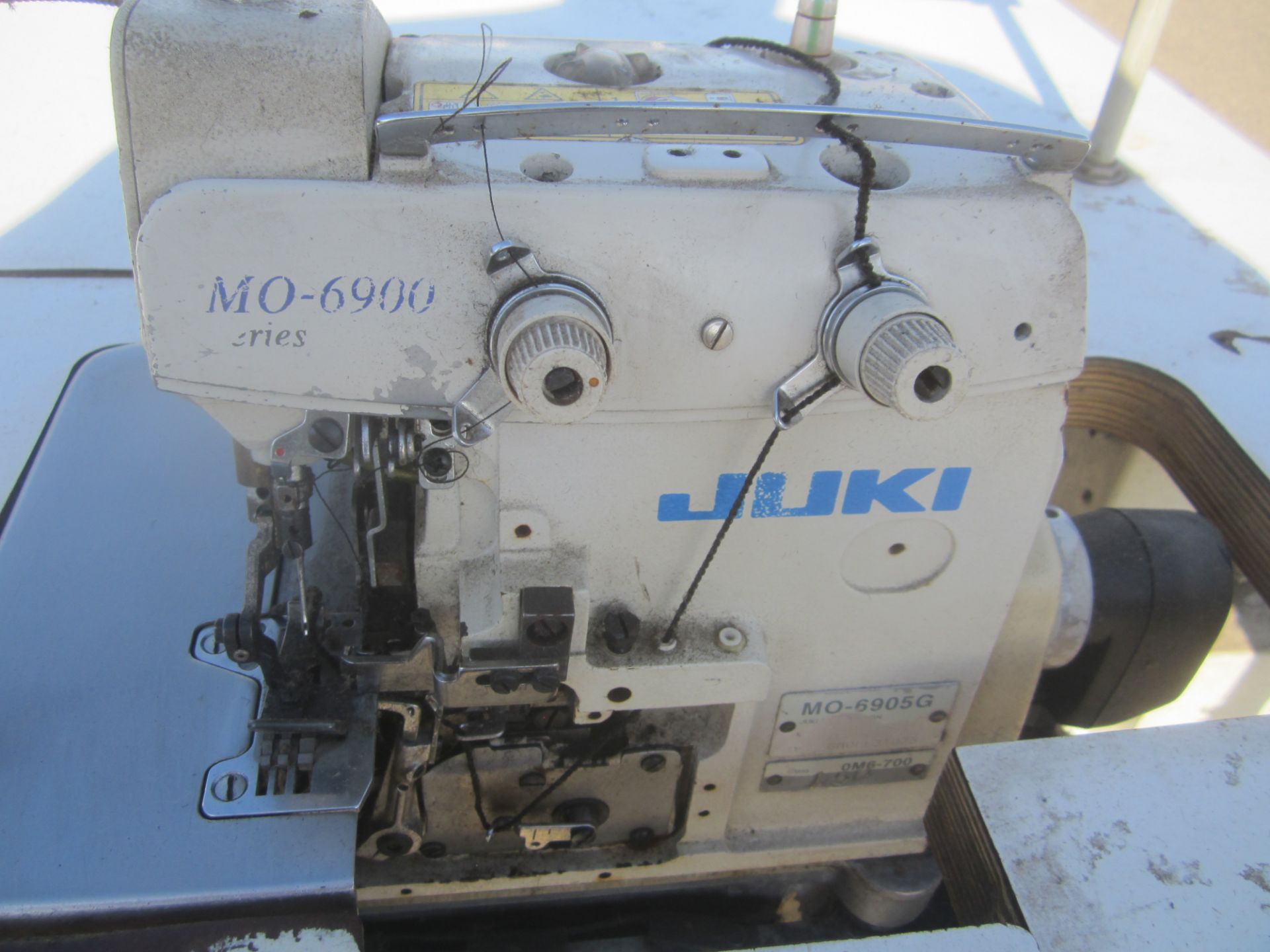 Juki Model MO-6905G Class OM6-700 Industrial Sewing Machine, s/n 8MOEG31025, with Elka Electronic - Image 2 of 5