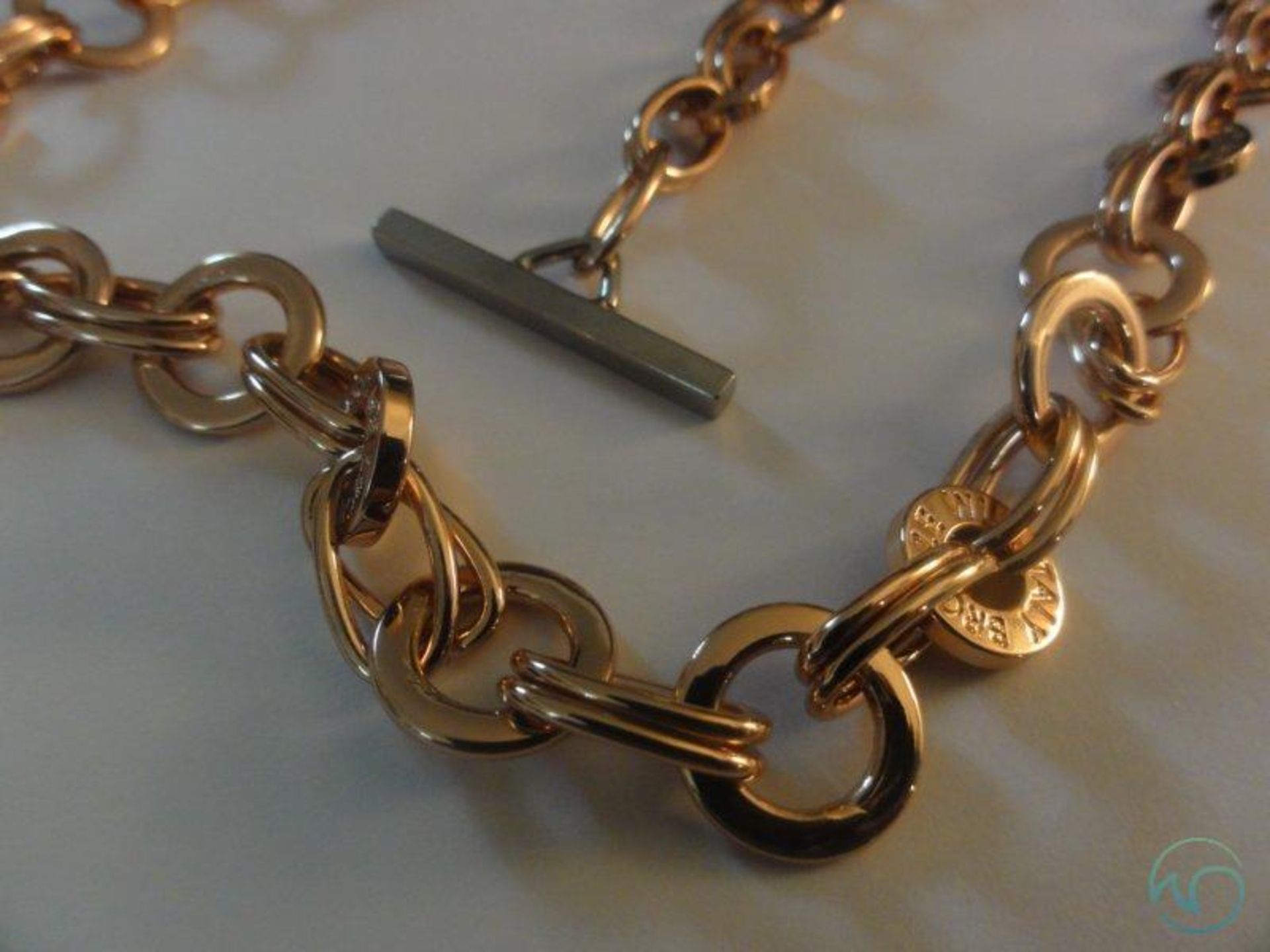 Italian rose gold necklace - Image 2 of 3