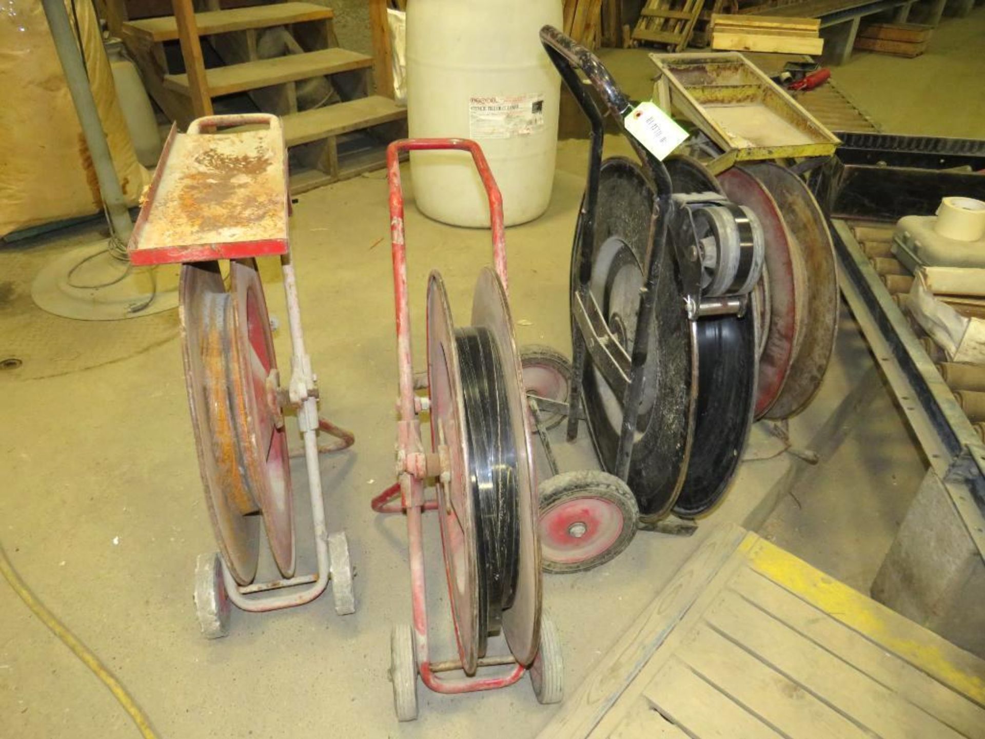 (4) Steel Banding Carts - Image 2 of 11