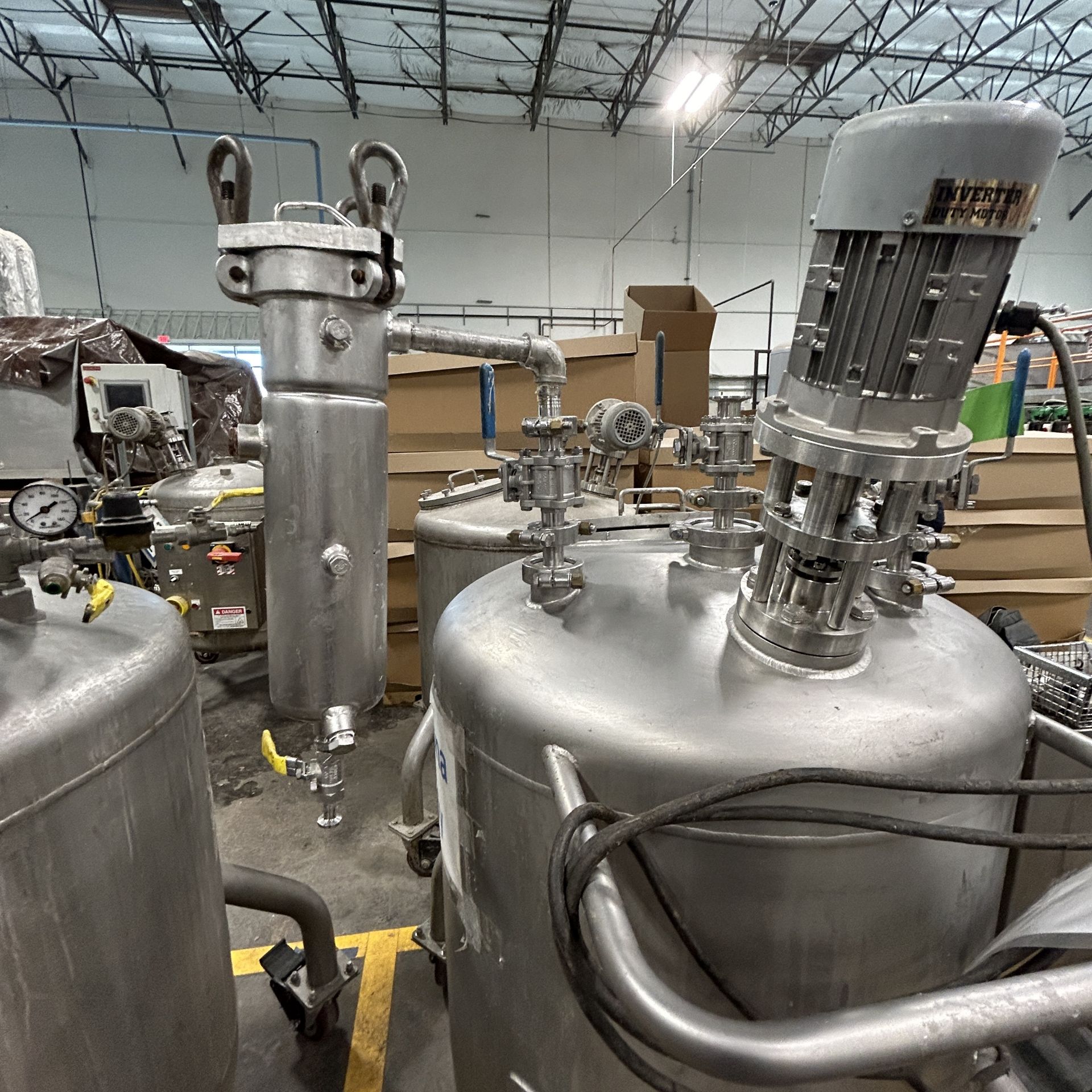 2020 Amherst Stainless Steel Agitation Pressure Pot - Image 7 of 11