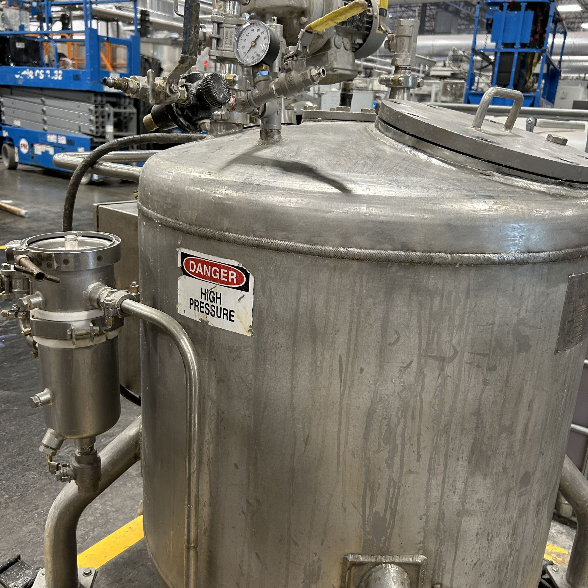 2021 Amherst Stainless Steel Agitation Pressure Pot - Image 2 of 8