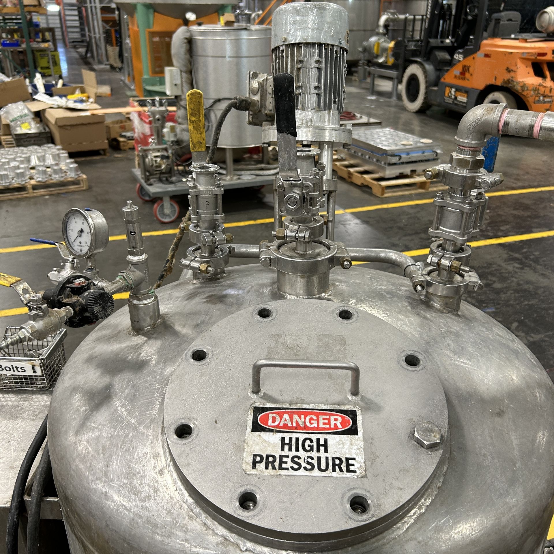 2019 Amherst Stainless Steel Agitation Pressure Pot - Image 4 of 12