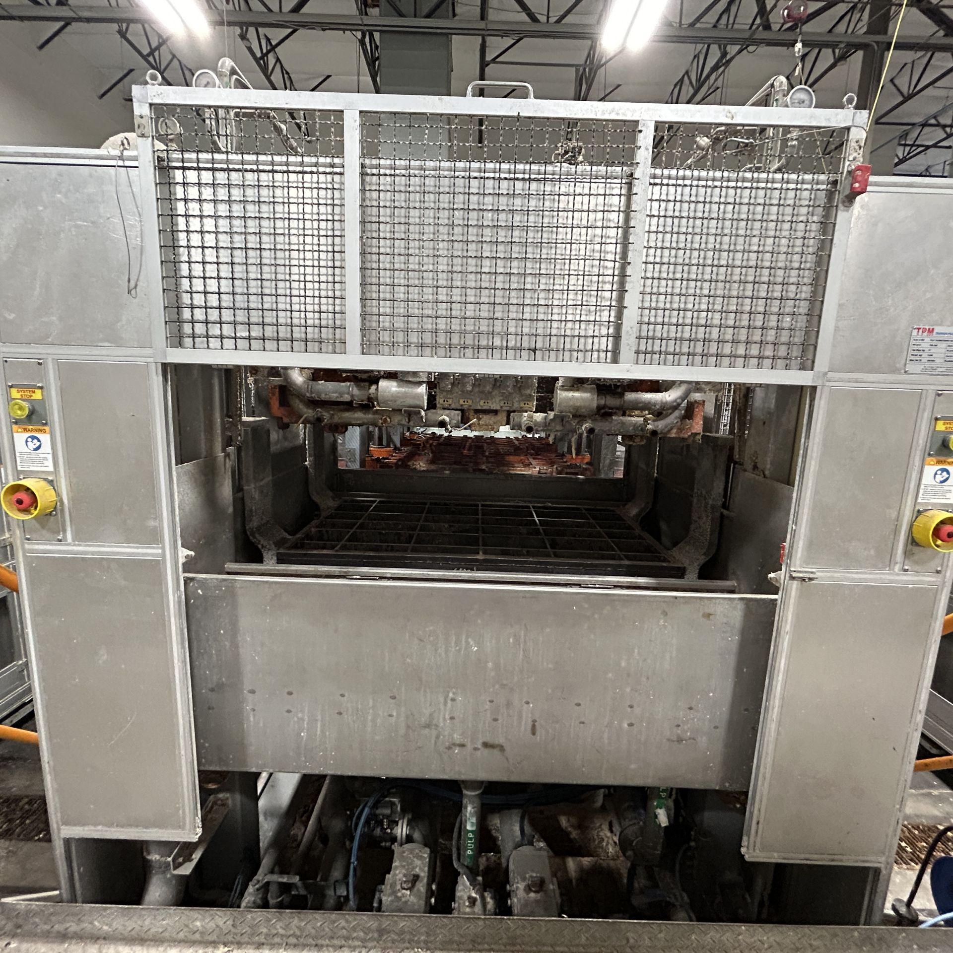 TPM-1500 3-Stage Pulp Thermoforming Machine Equipped With (1) 2018 TPM-AS-1500 2-Stage Auto Stacker - Image 20 of 35