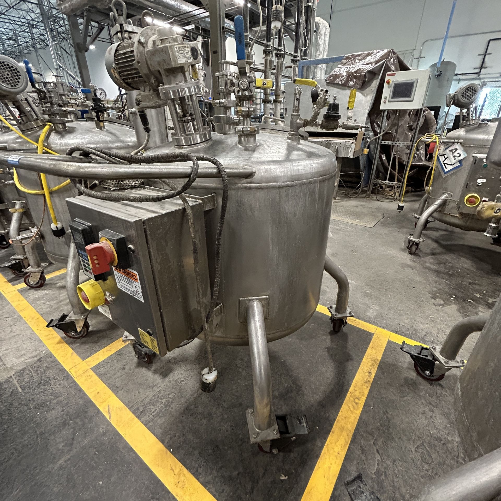 2021 Amherst Stainless Steel Agitation Pressure Pot - Image 3 of 10