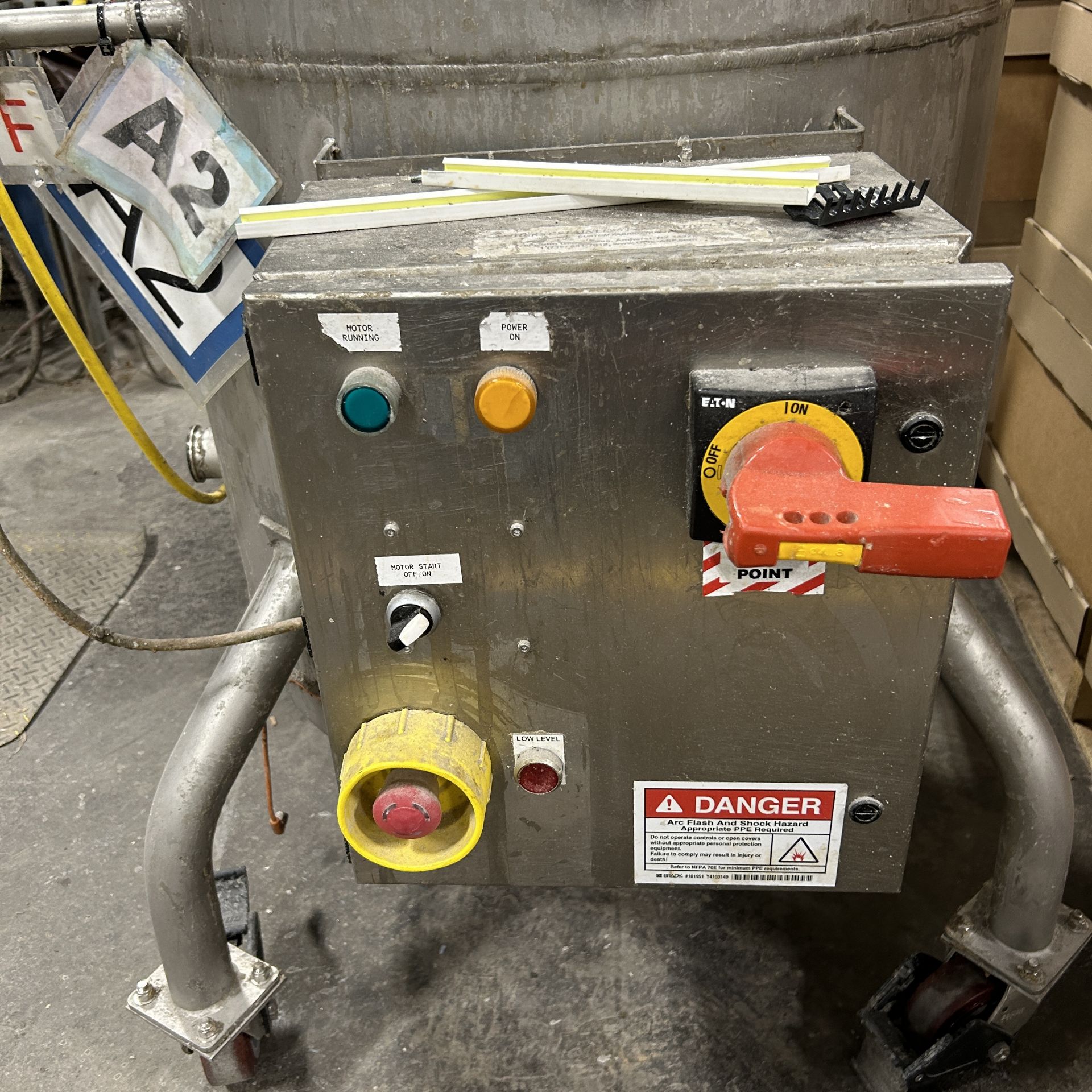 2020 Amherst Stainless Steel Agitation Pressure Pot - Image 3 of 8