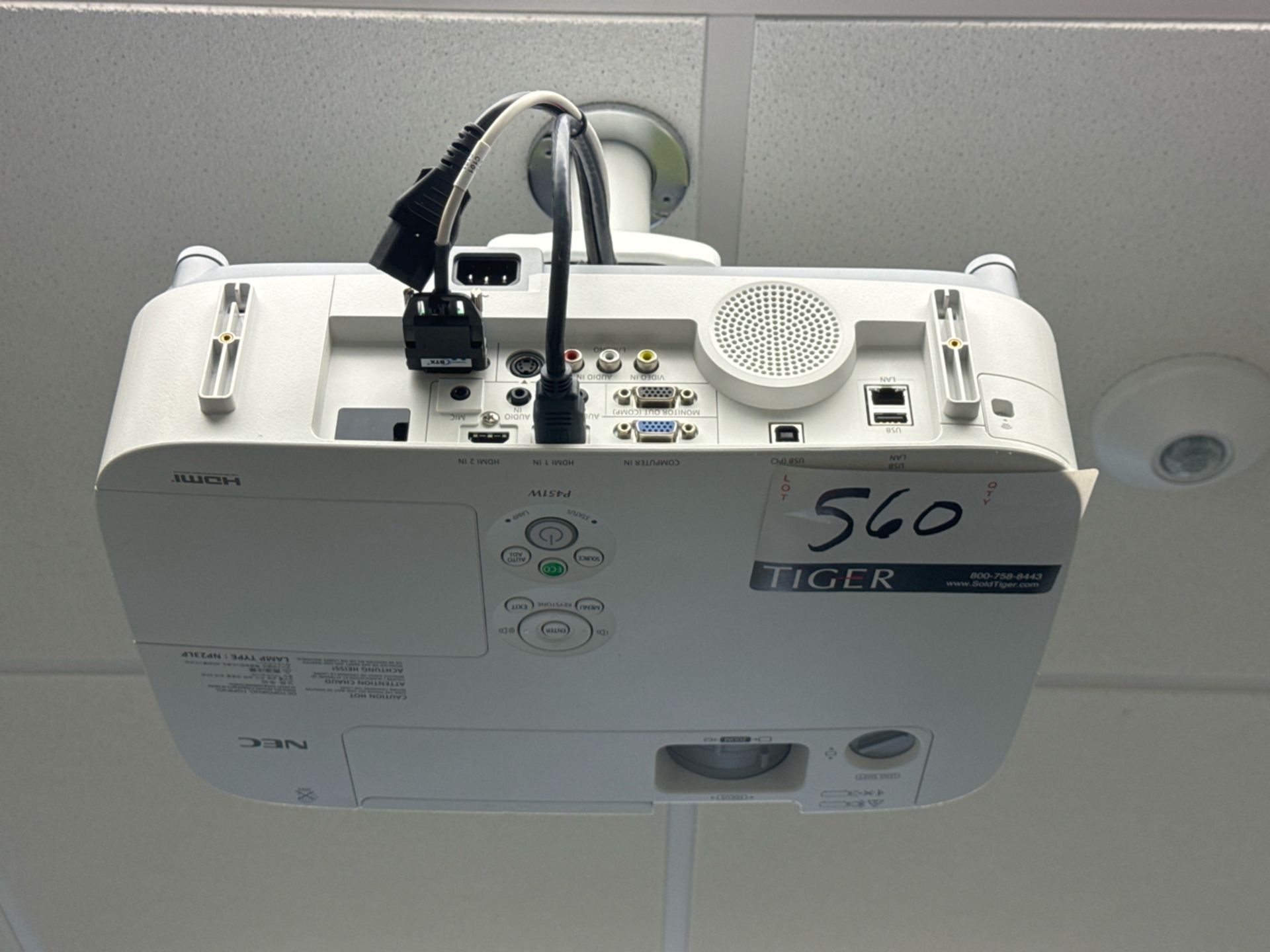 NEC Office Projector (Mount not Included) - Image 2 of 3