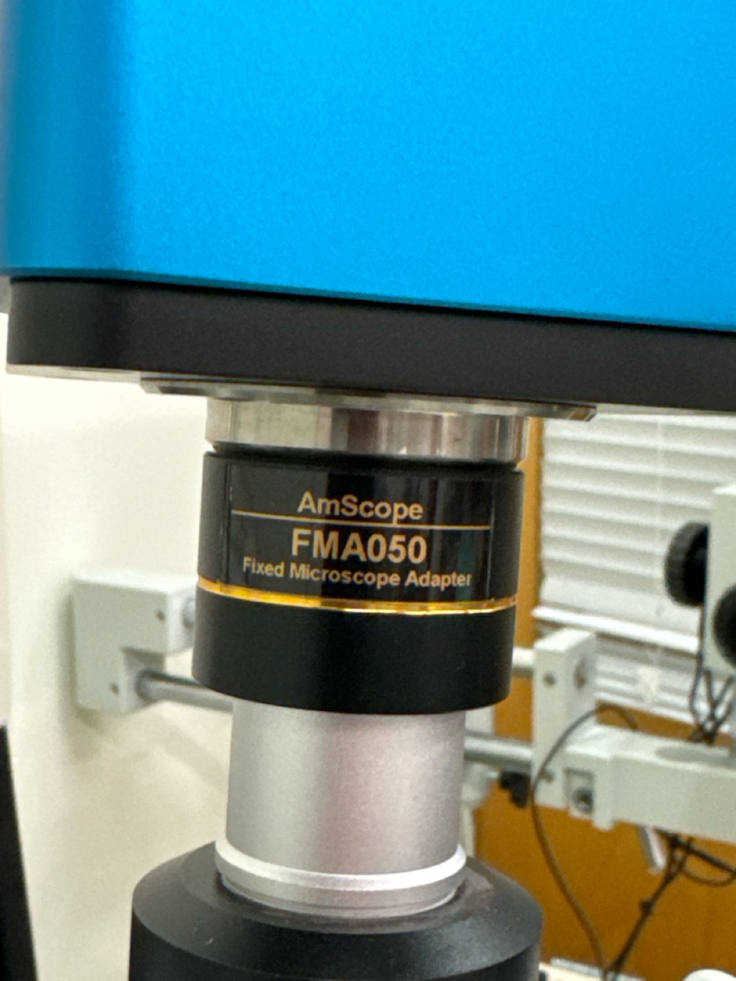 Amscope Microscope w/ Adapter & HDMI 1080p Camera - Image 9 of 10