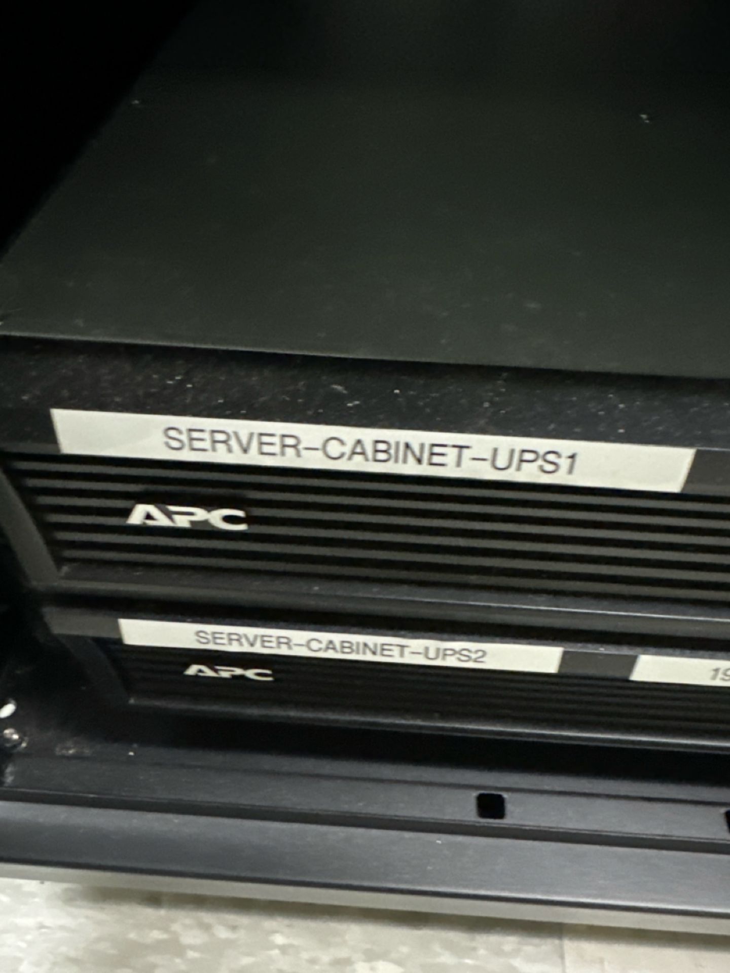 APC IT Tower Rack w/ Contents - Image 14 of 18
