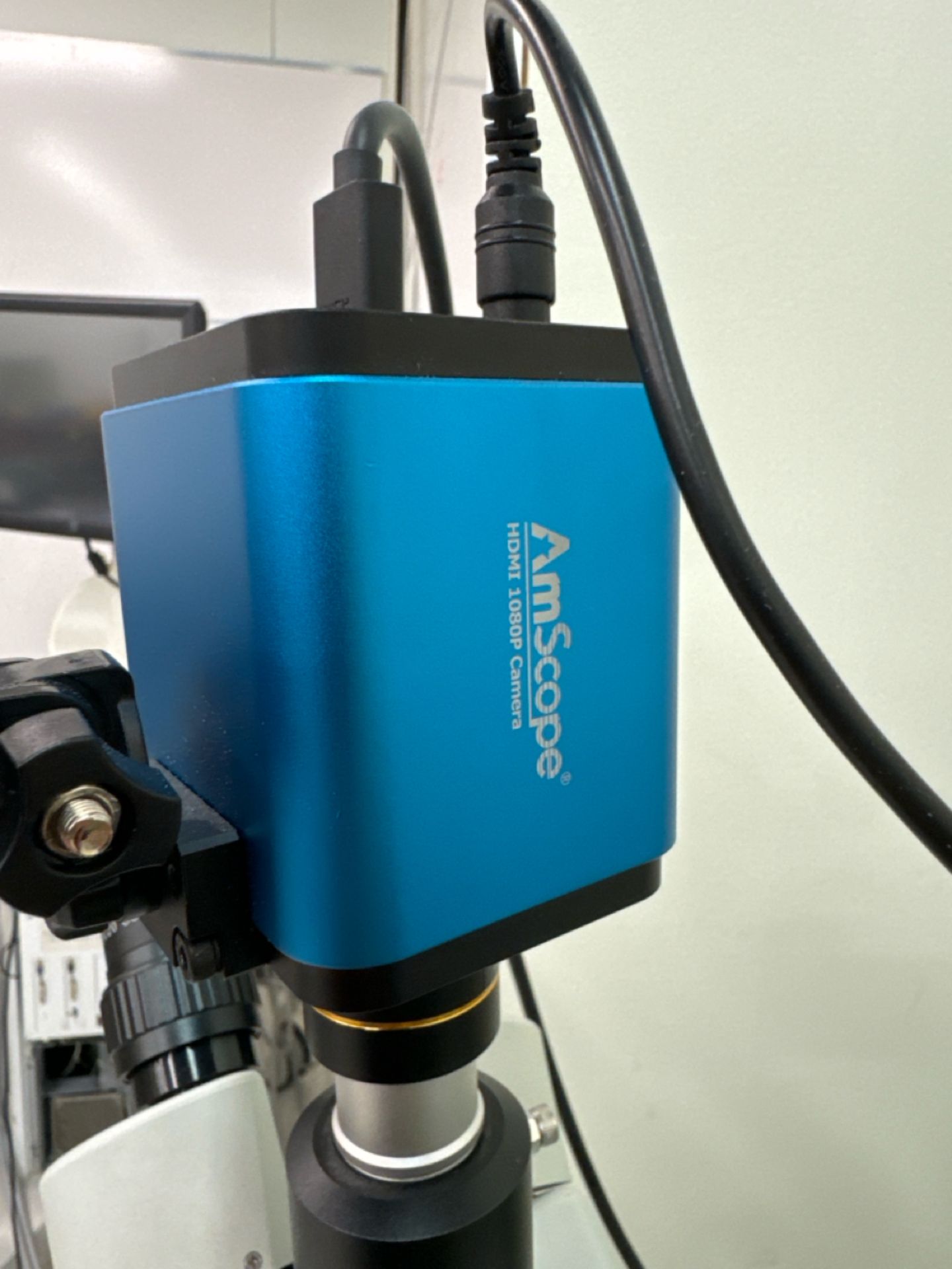 Amscope Microscope w/ Adapter & HDMI 1080p Camera - Image 7 of 10