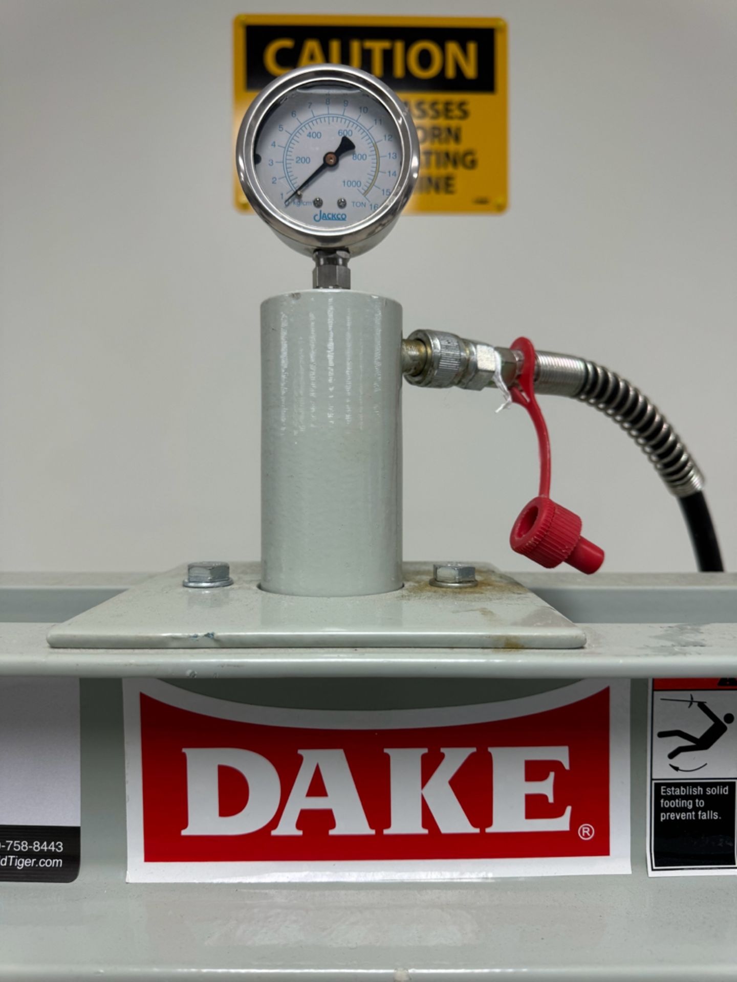 Dake Hydraulic Press - Image 2 of 4