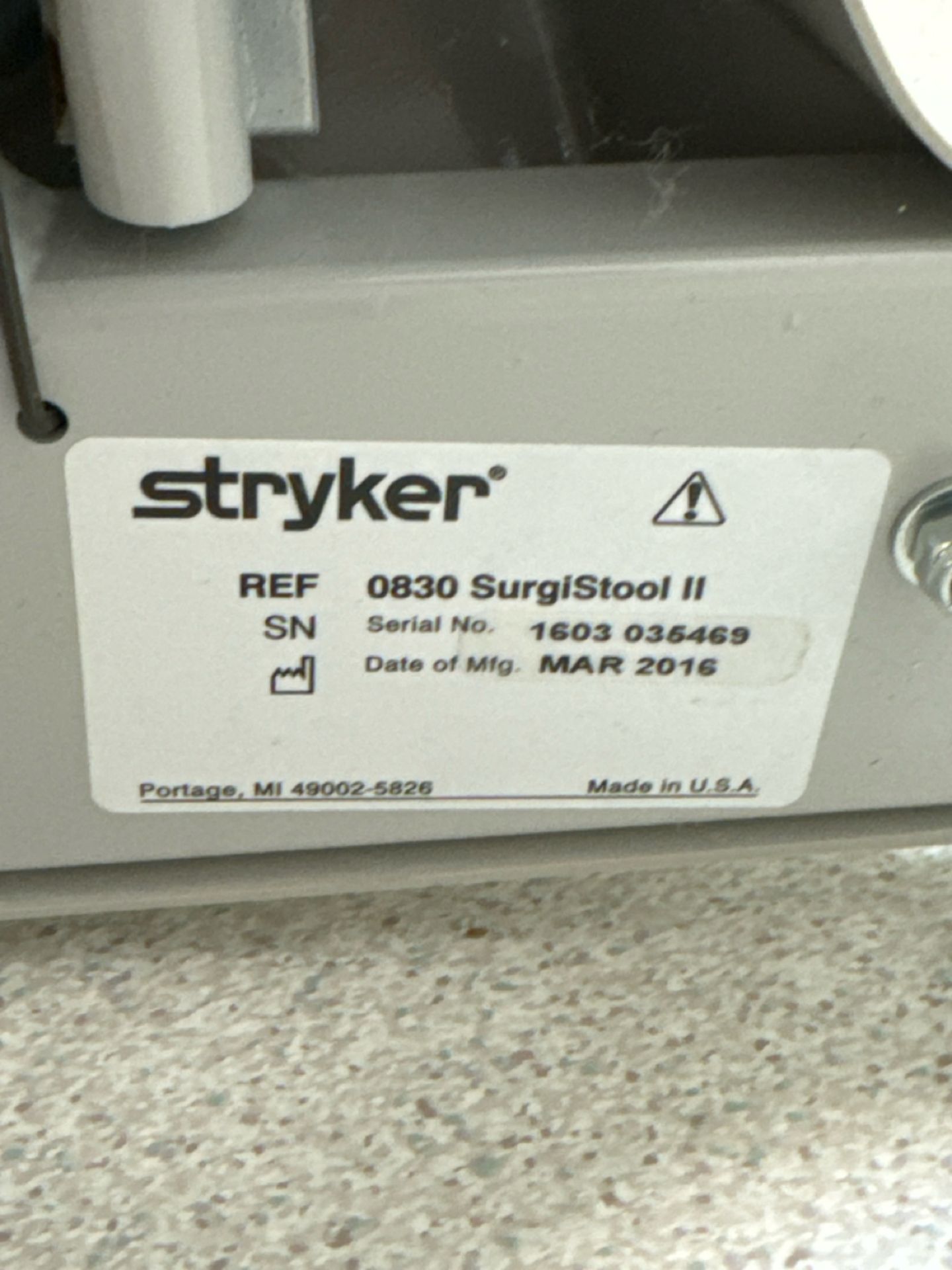 Stryker Surgi Stool Chair - Image 5 of 5
