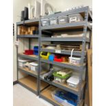 (2) Industrial Shelves w/ Contents
