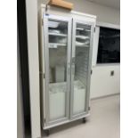 Rolling Logiquip Medical Cabinet w/ Contents