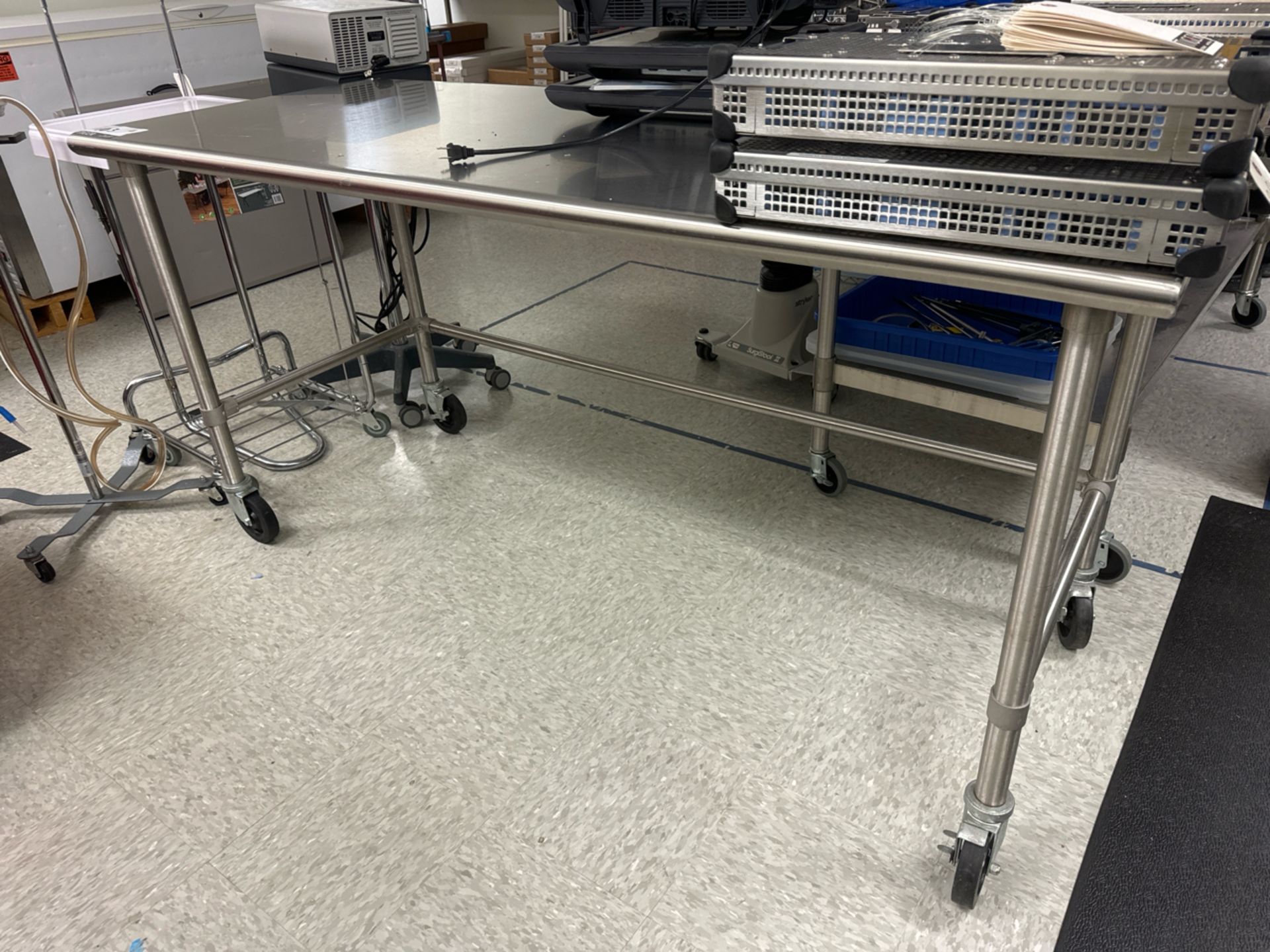 (2) Stainless Steel Tables - Image 2 of 2