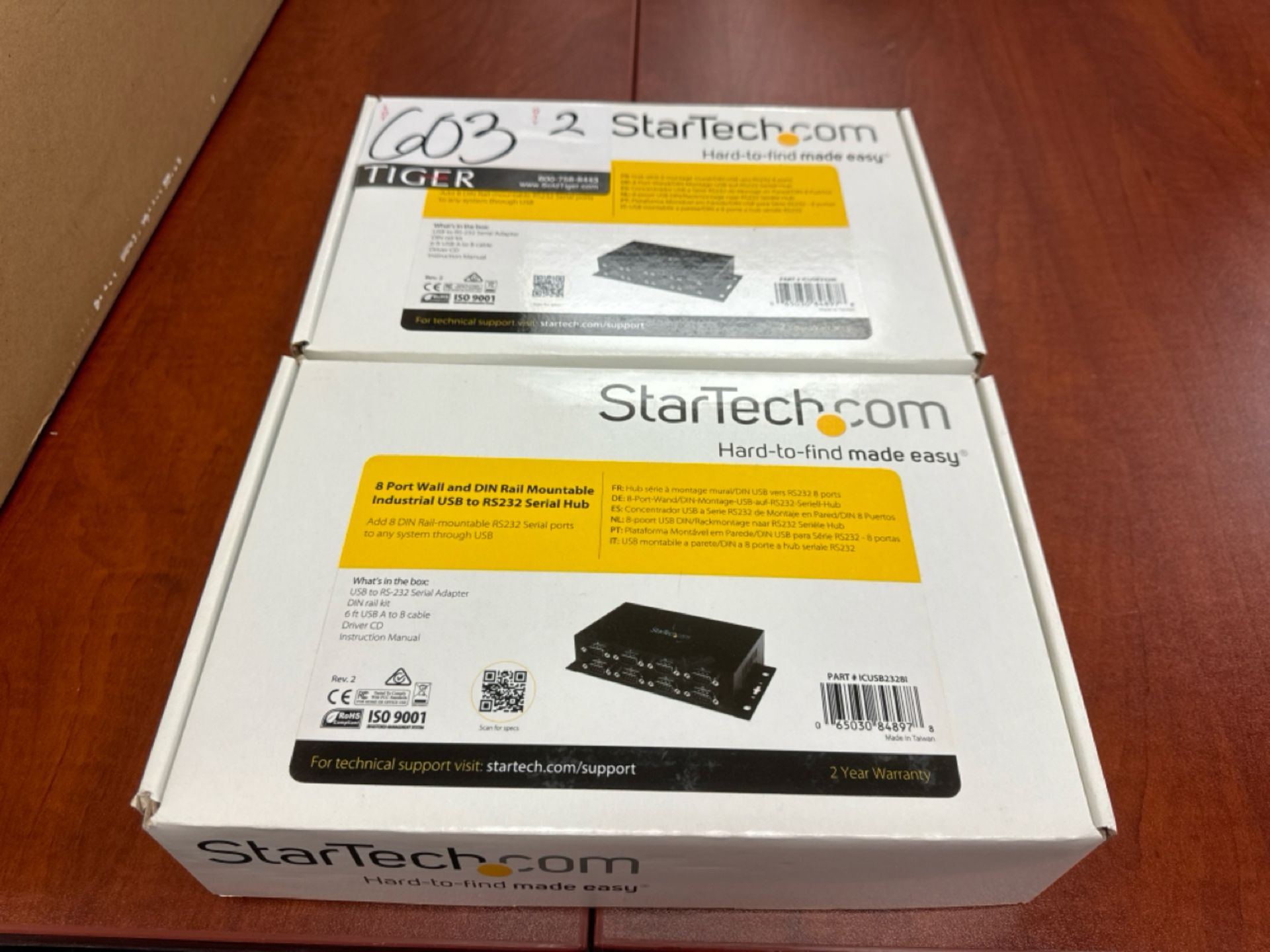 Startech Industrial USB to RS232 Hubs