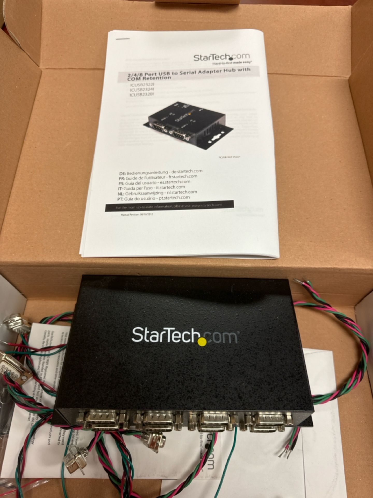 Startech Industrial USB to RS232 Hubs - Bild 2 aus 3