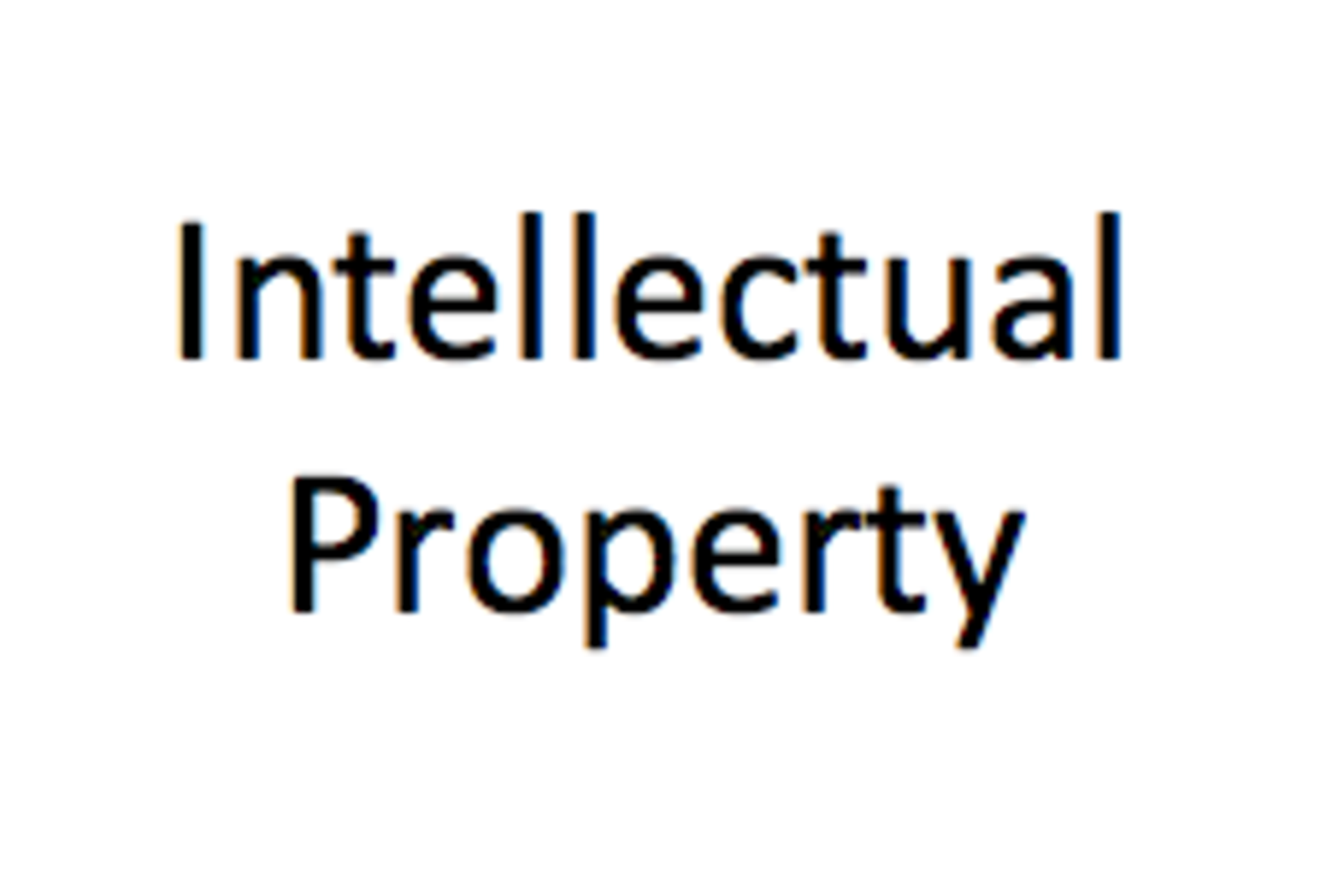 Lot Consisting of all Intellectual Property
