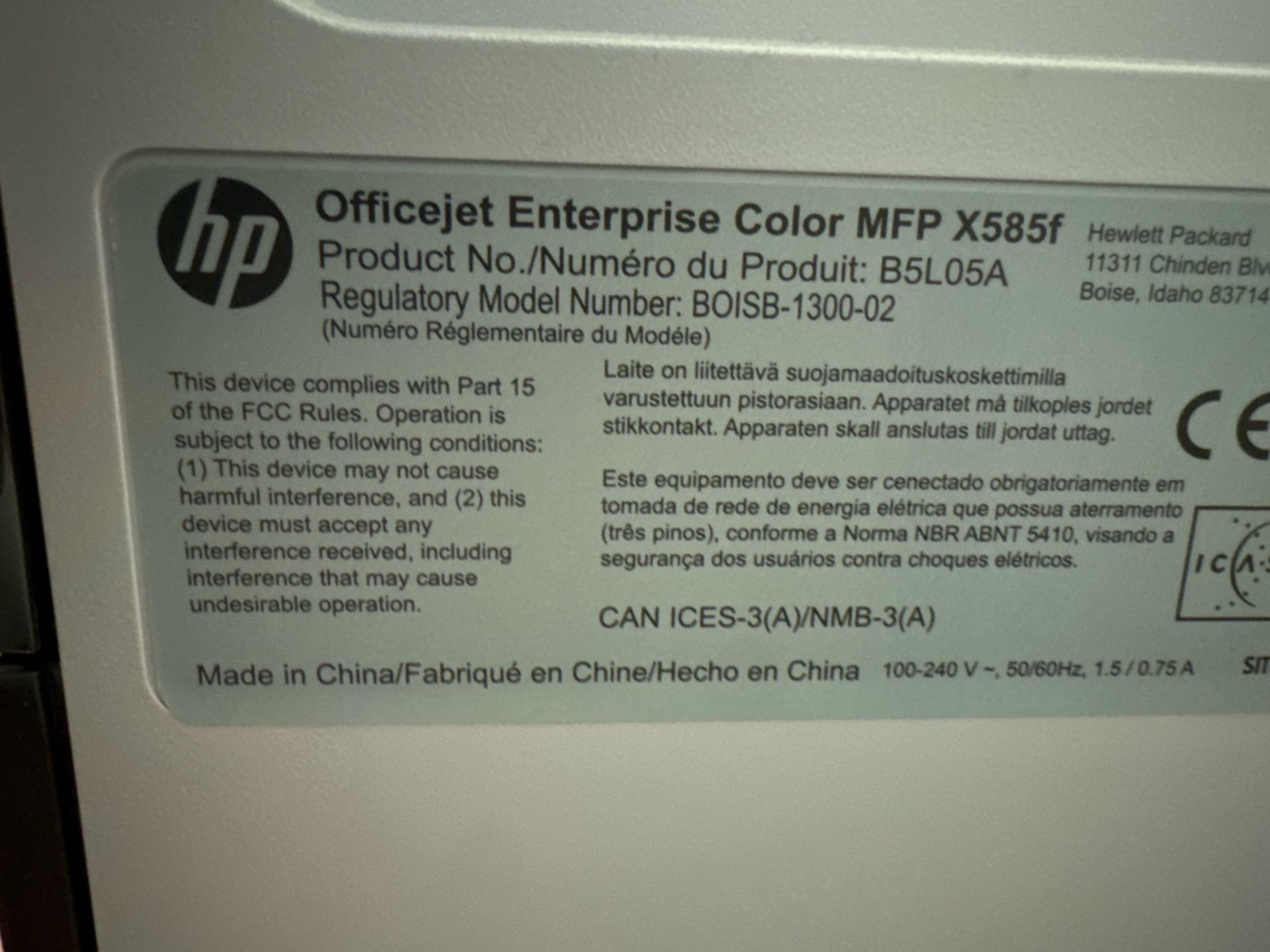 HP Office Jet Color Printer - Image 3 of 3