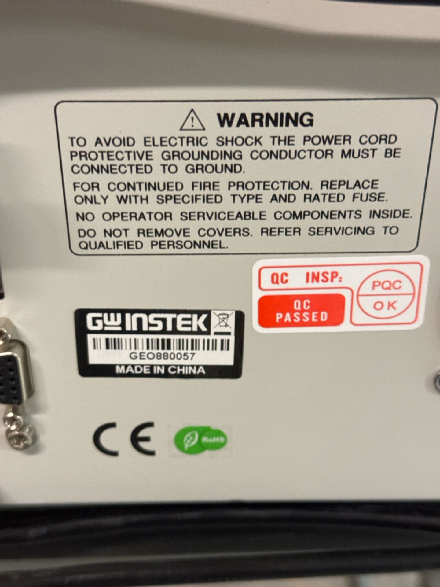 Gwinstek GPT-9603 Tester - Image 4 of 4