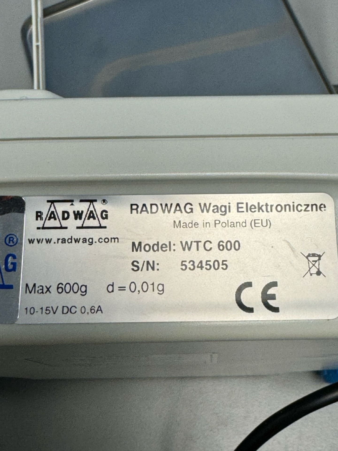 Radwag Scale - Image 3 of 3