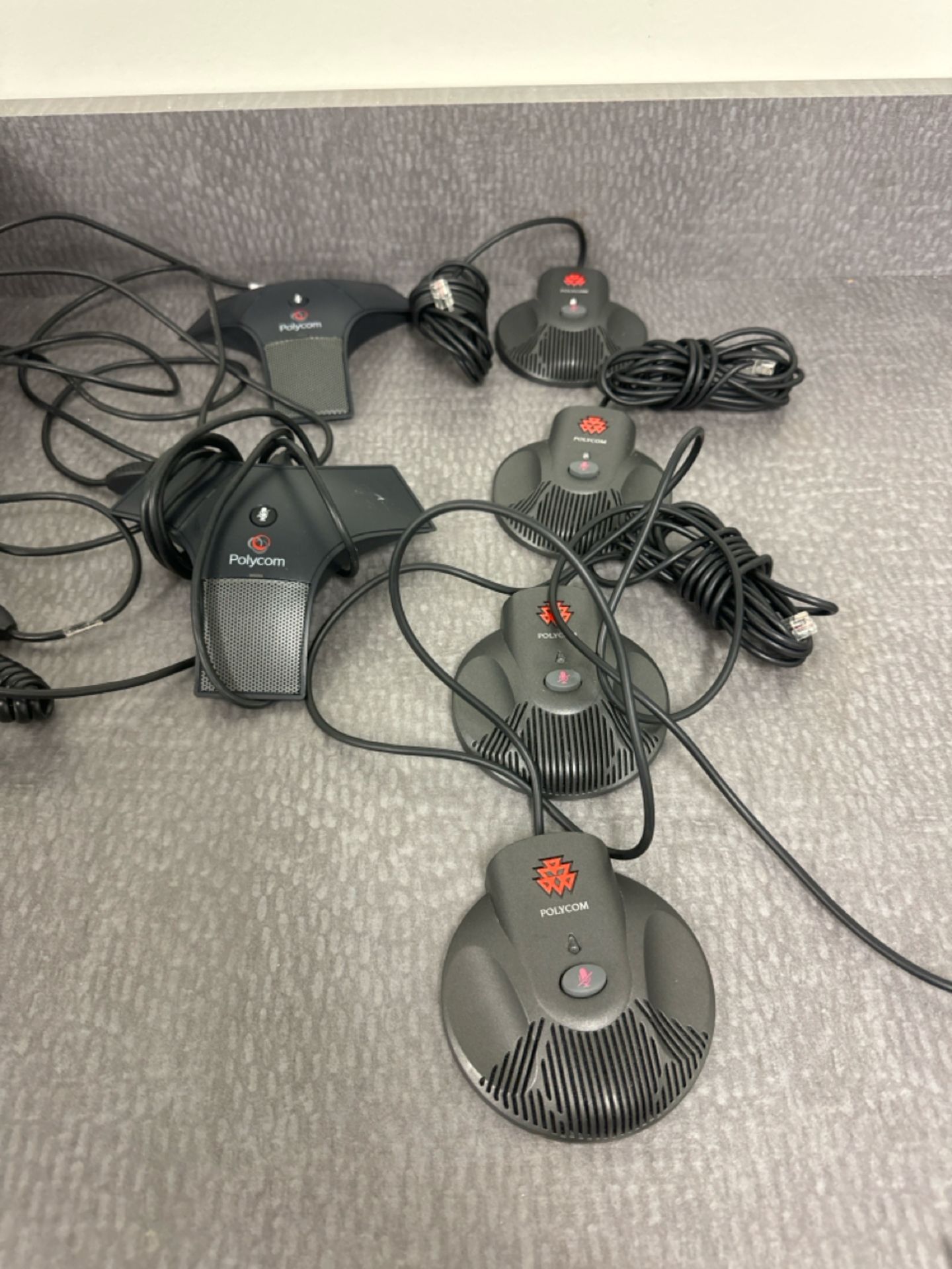 (45) Conference Phones, (2) Polycom Sound Stations & (4) Polycom Microphones - Image 12 of 14