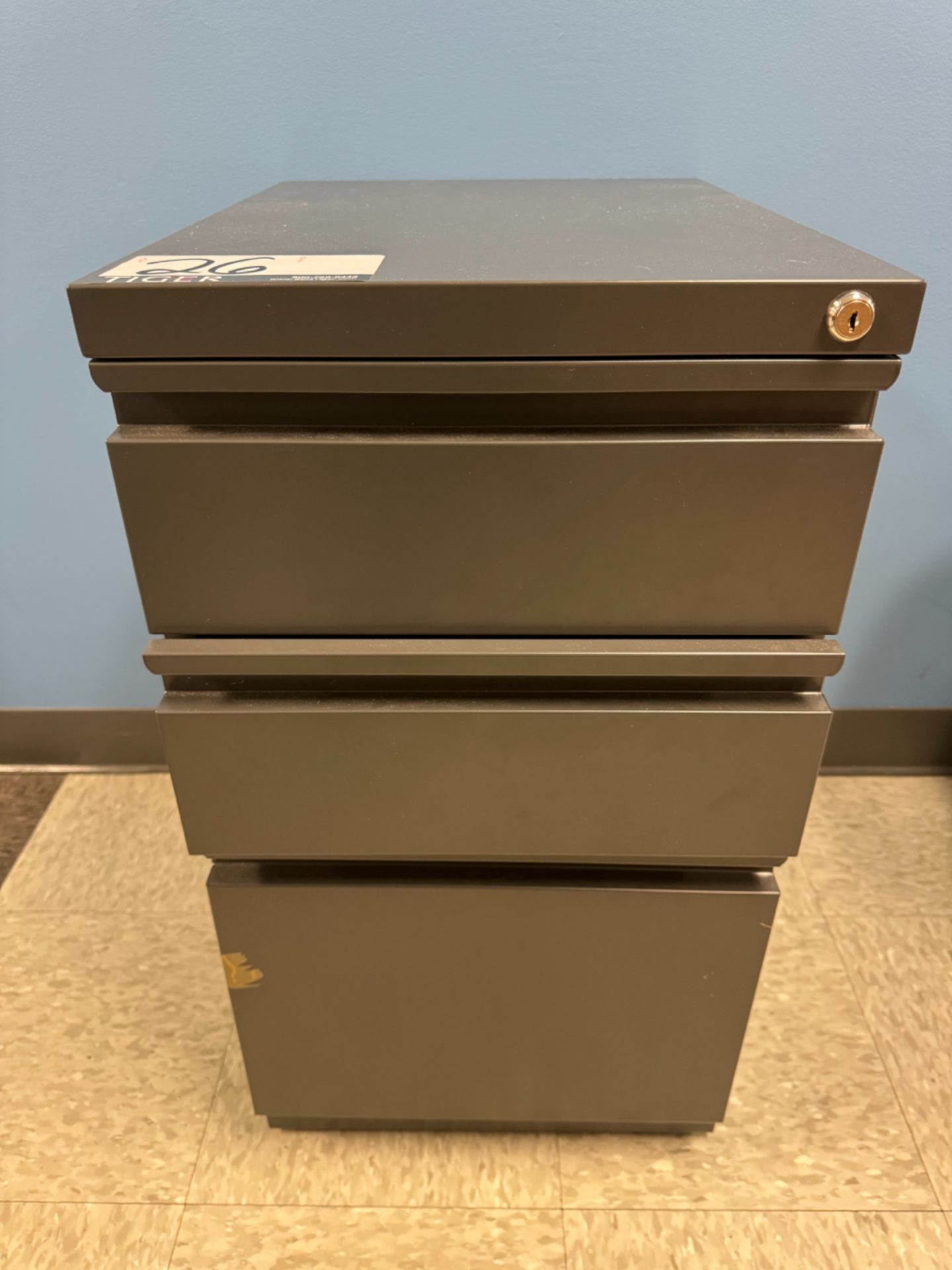 3-Drawer Vertical Rolling File Cabinet