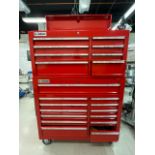 US General Industrial Mobile Tool Chest w/ Contents