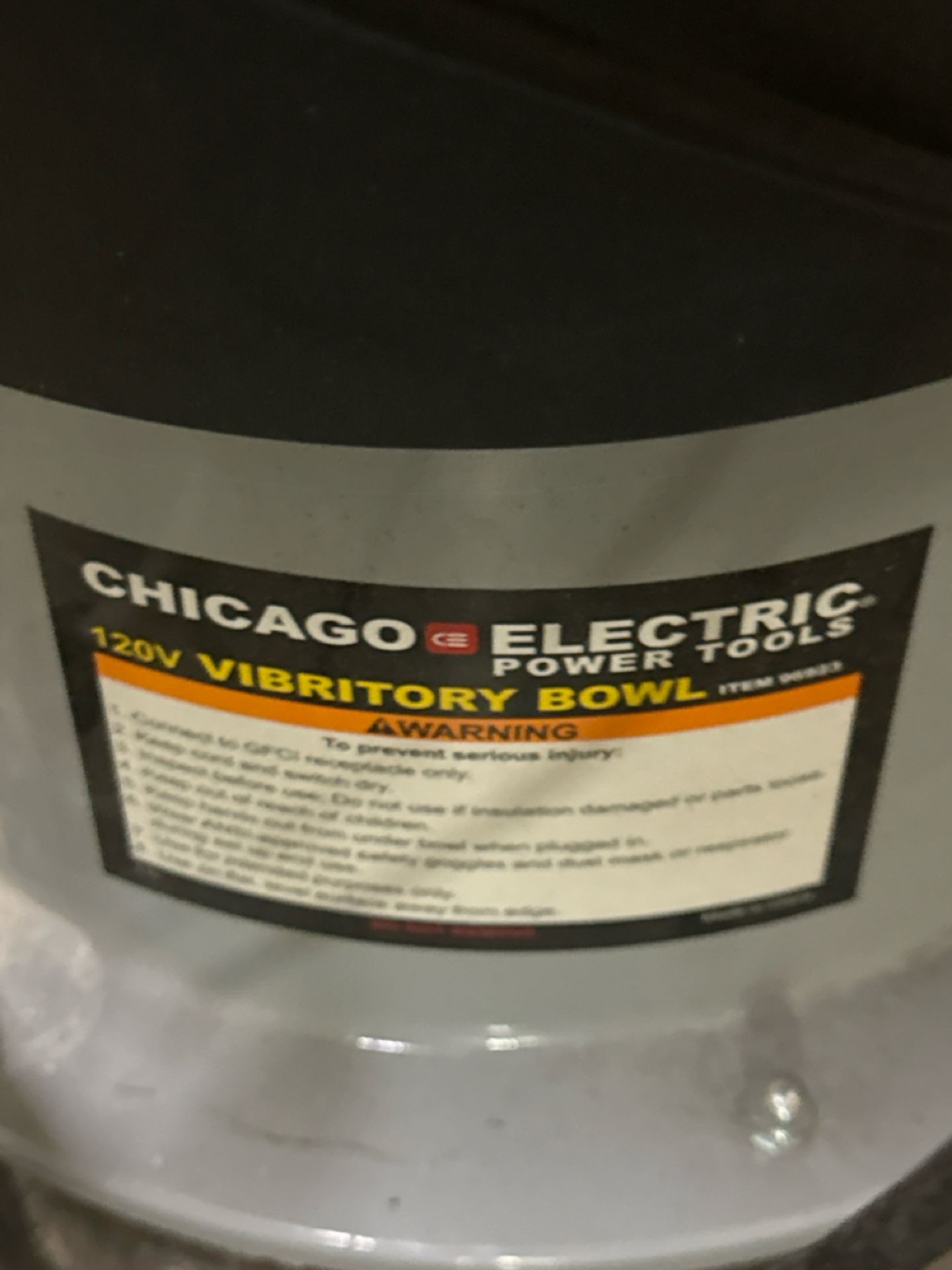 Chicago Electric Vibratory Bowl - Image 3 of 3