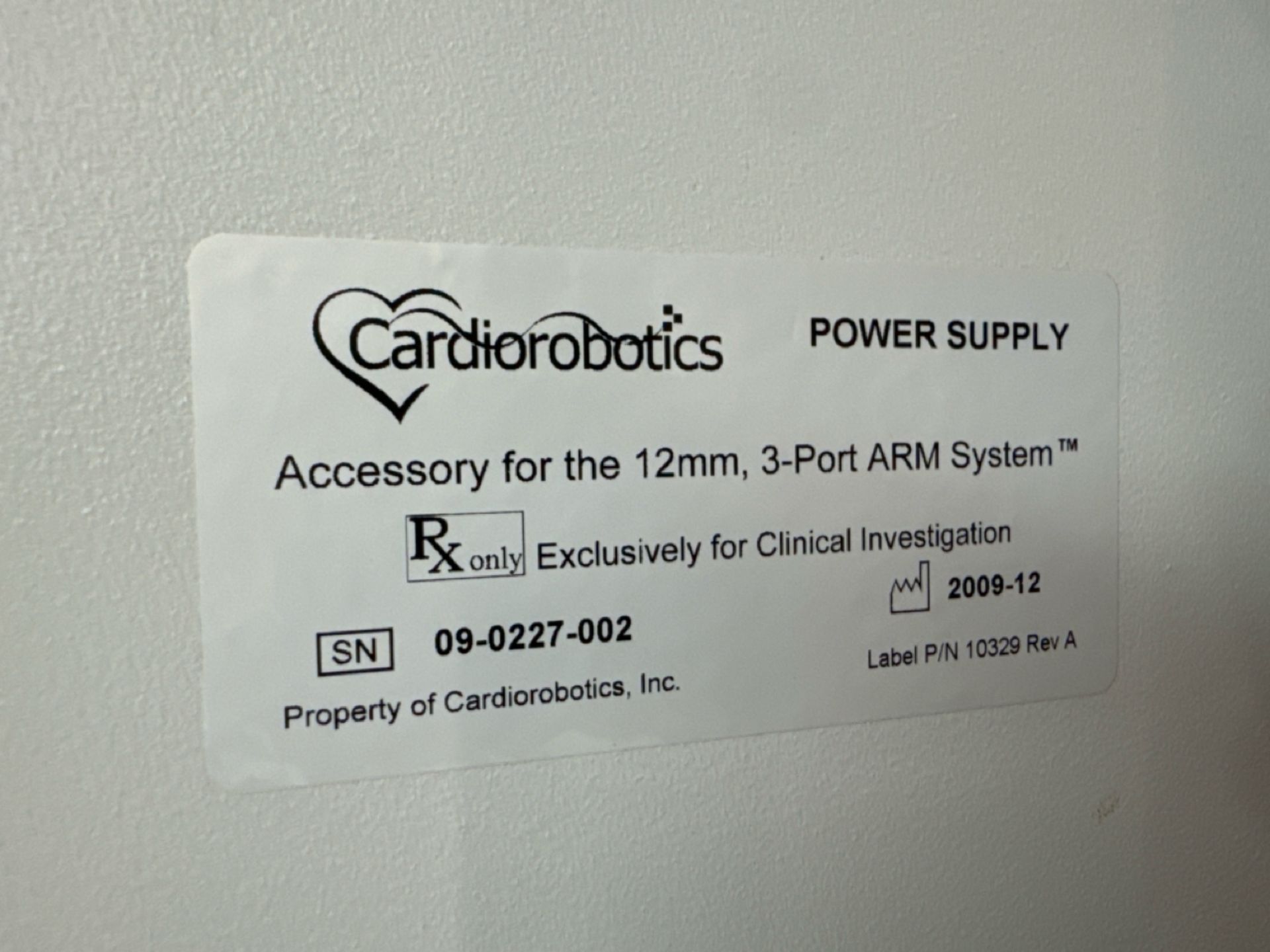 Cardiorobotics Power Supply - Image 3 of 4