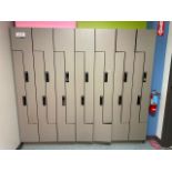 Section of (14) Summit Lockers
