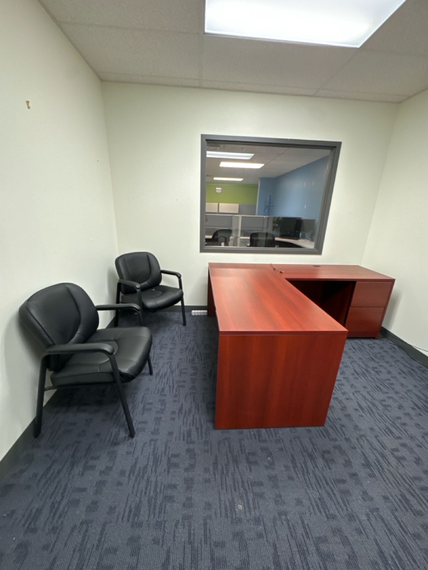 Office Furniture in Left Offices