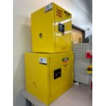 (2) Flammable Liquid Storage Cabinets