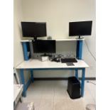 (3) Lab WorkStation Industries Tables w/ Contents