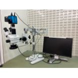 Amscope Microscope w/ Adapter & HDMI 1080p Camera