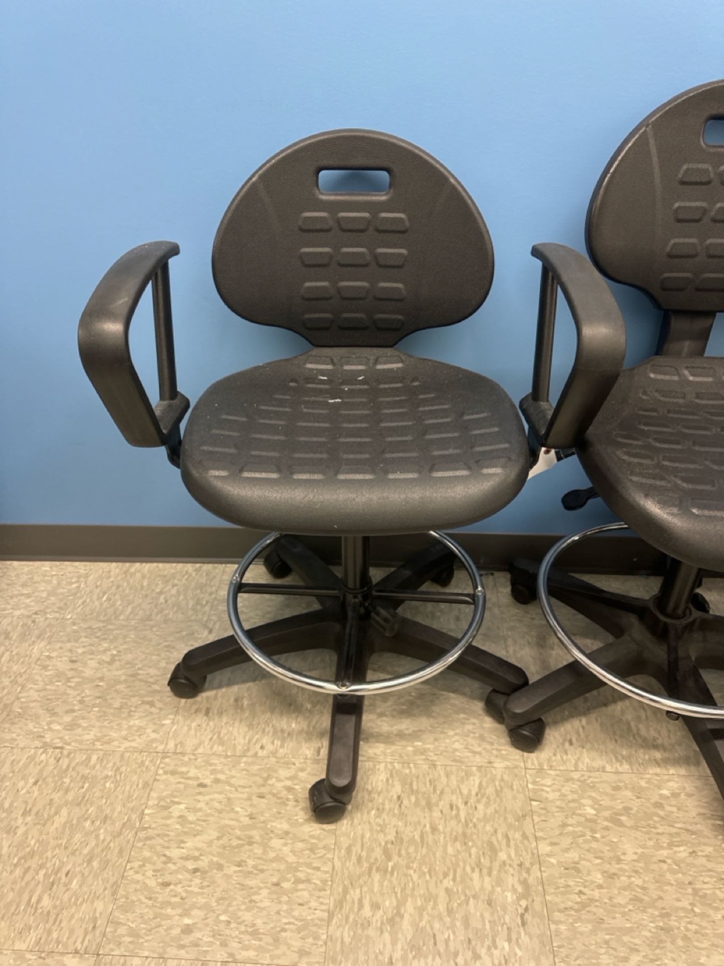 Adjustable Rolling Lab Chair - Image 2 of 6