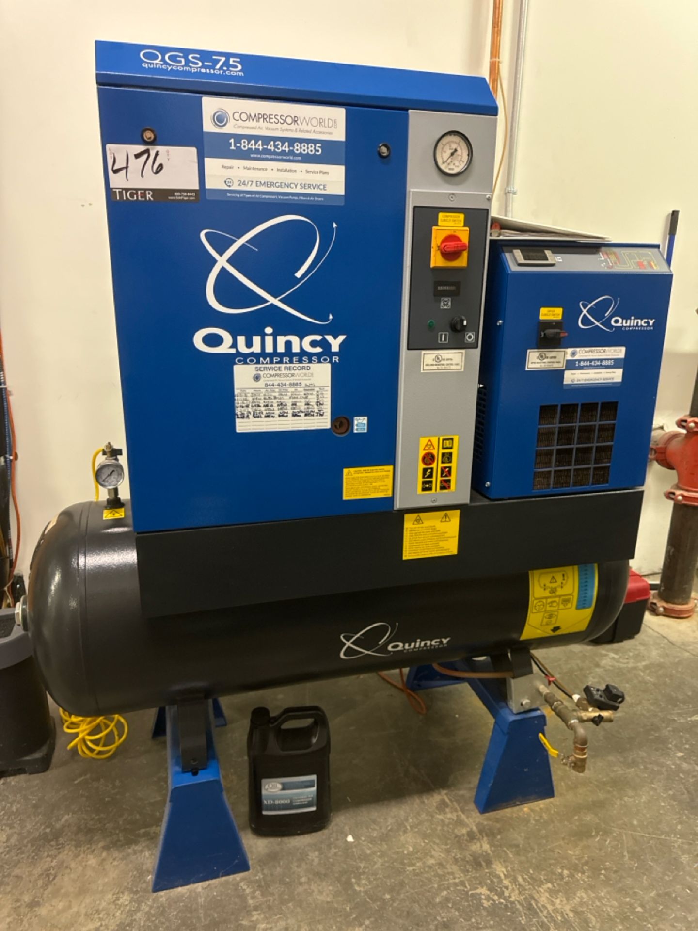 Quincy Rotary Screw Compressor