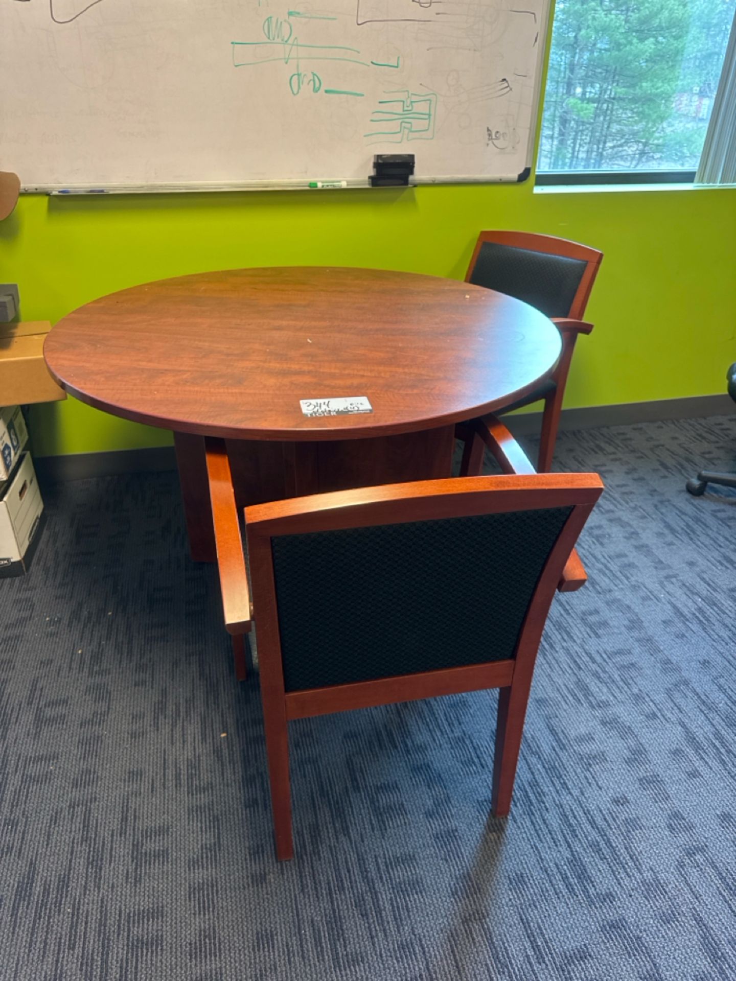 Offices to Go Table w/ Chairs & File Cabinets