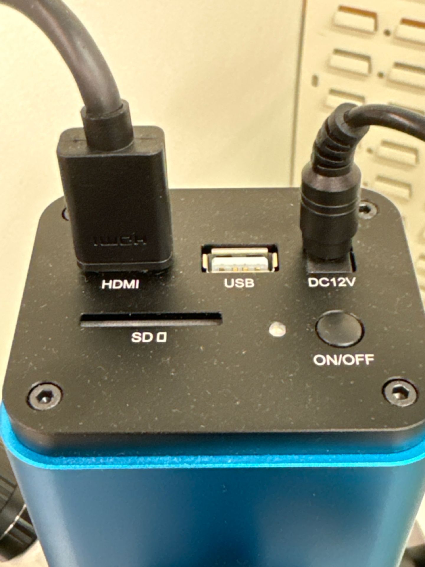 Amscope Microscope w/ Adapter & HDMI 1080p Camera - Image 8 of 10