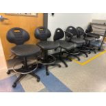 Bevco Adjustable Rolling Lab Chairs