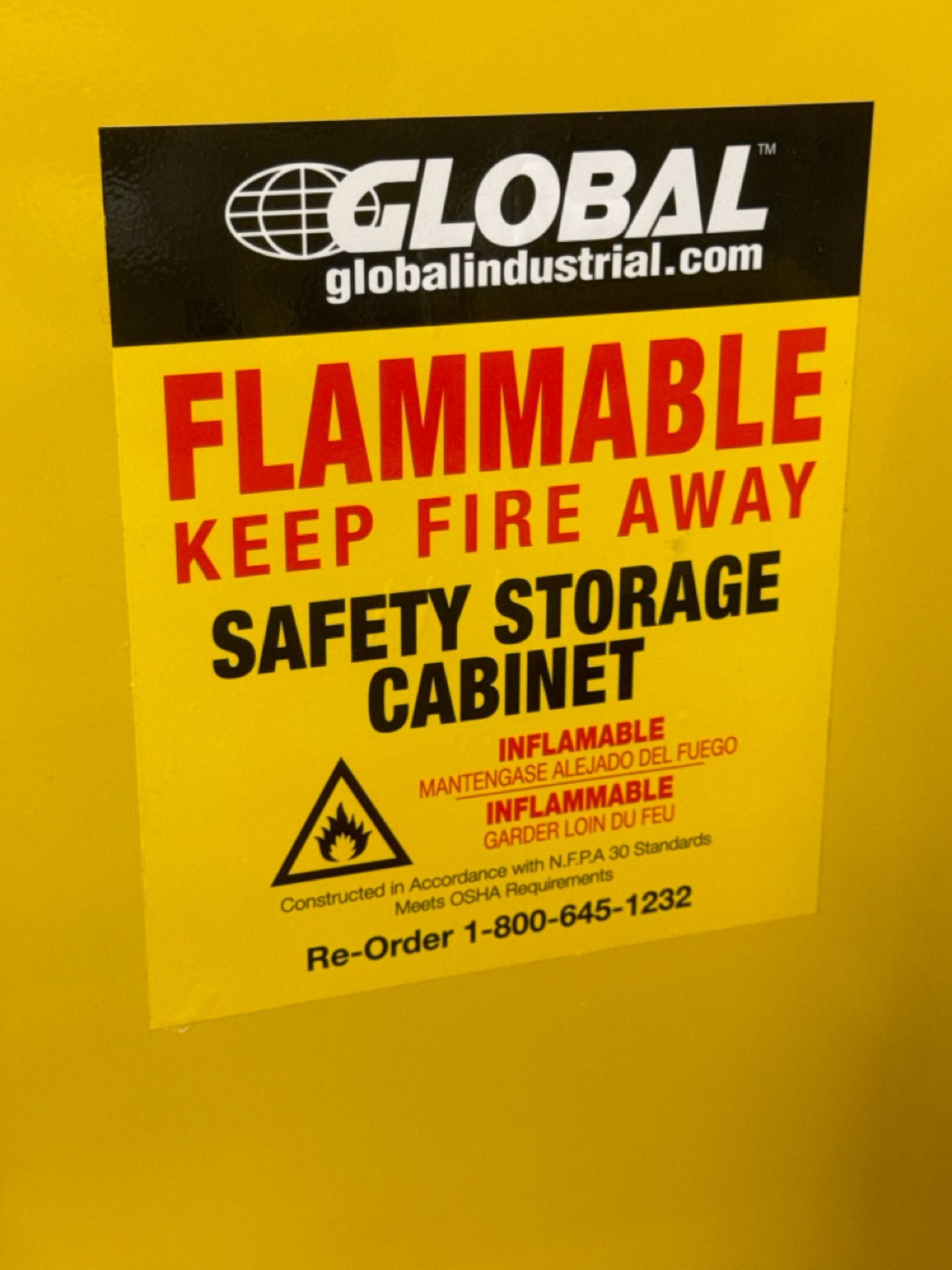 (2) Flammable Liquid Storage Cabinets - Image 5 of 5
