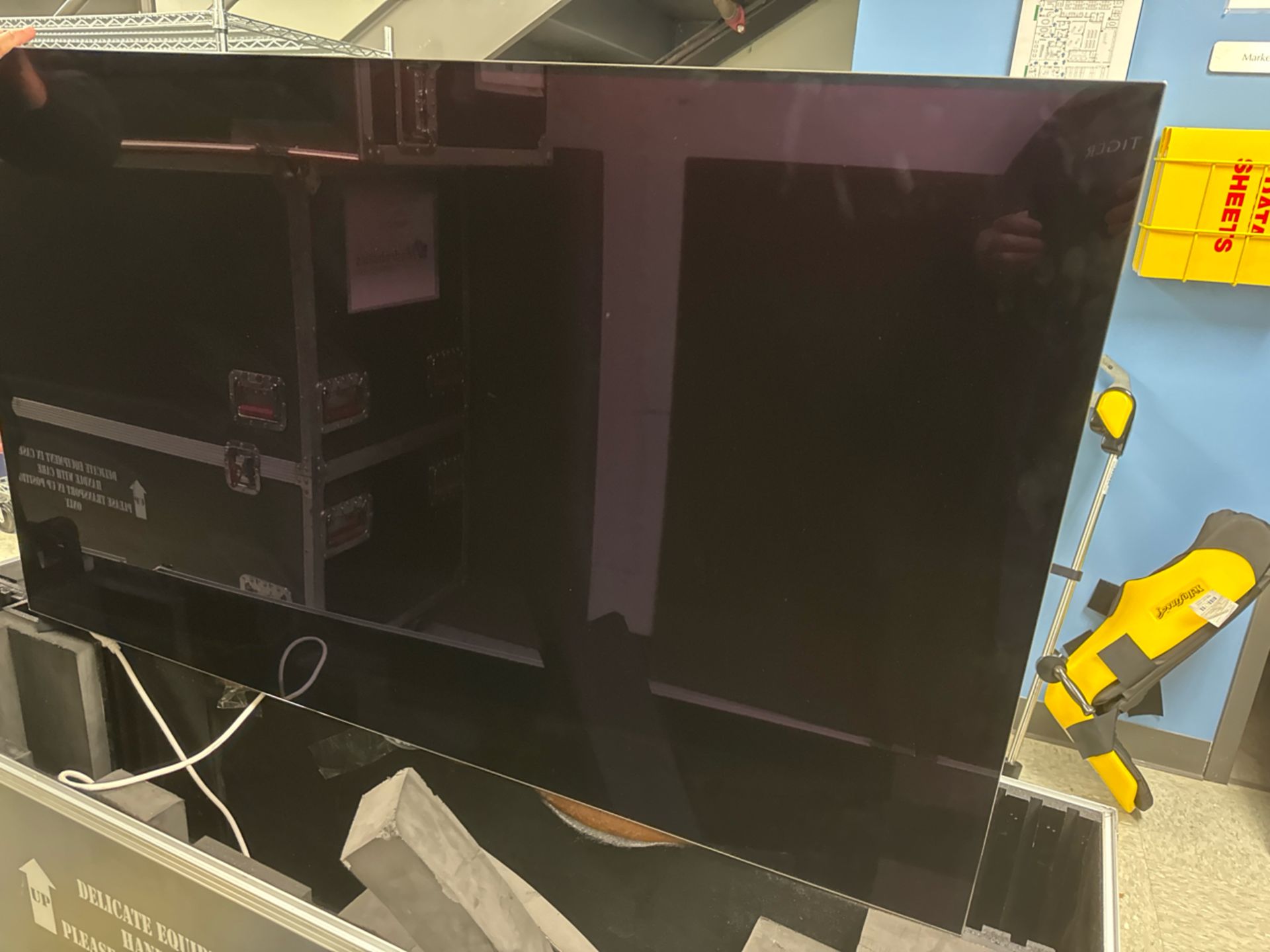 Planar LCD Monitor & LG Television w/ Case - Image 3 of 5