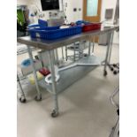 Stainless Steel Work Table w/ Contents