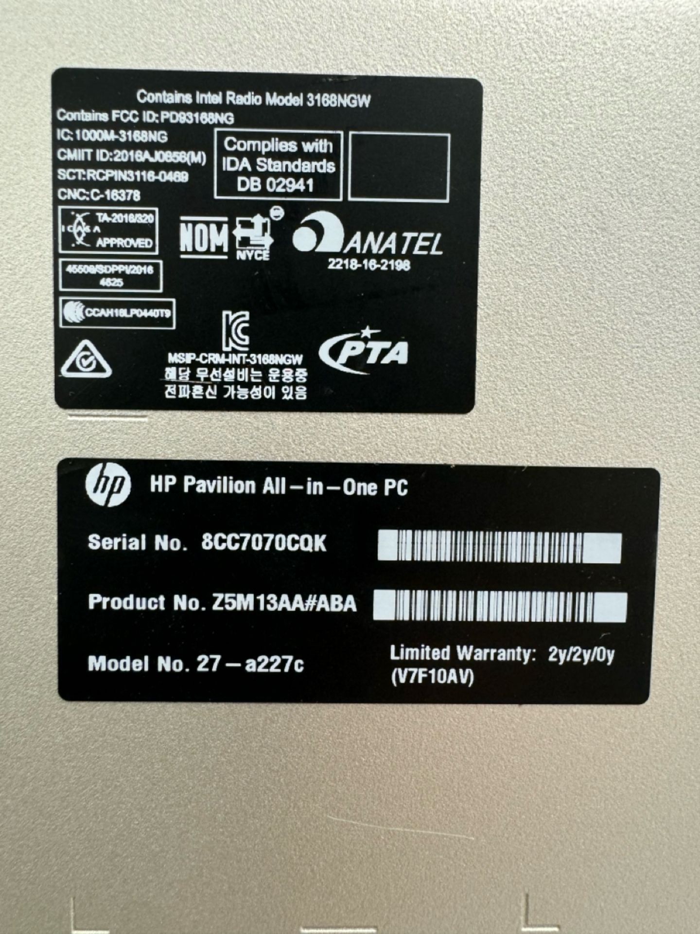 HP Monitor - Image 3 of 3
