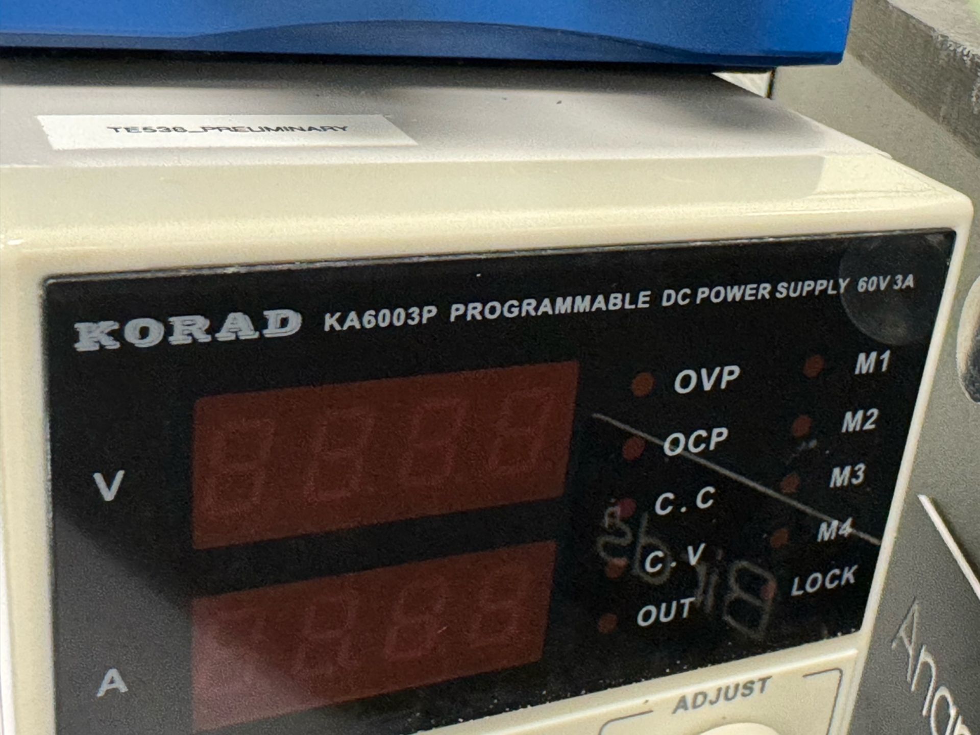 Korad Programmable DC Power Supply - Image 5 of 5