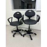 Adjustable Rolling Lab Chairs