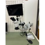 Amscope Microscope w/ Adapter & HDMI 1080p Camera